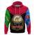 Eritrea Hoodie Coat Of Arms And Map With Cross TS06 - Wonder Print Shop