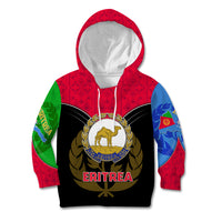 Eritrea Kid Hoodie Coat Of Arms And Map With Cross TS06 - Wonder Print Shop