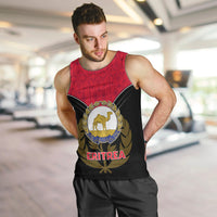 Eritrea Men Tank Top Coat Of Arms And Map With Cross TS06