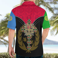 Eritrea Hawaiian Shirt Coat Of Arms And Map With Cross TS06 - Wonder Print Shop