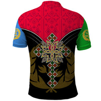 Eritrea Polo Shirt Coat Of Arms And Map With Cross TS06 - Wonder Print Shop