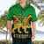 Ethiopia Hawaiian Shirt Coat Of Arms With Hand Drawn Pattern TS06 - Wonder Print Shop