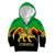 Ethiopia Kid Hoodie Coat Of Arms With Hand Drawn Pattern TS06 - Wonder Print Shop