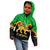 Ethiopia Kid Hoodie Coat Of Arms With Hand Drawn Pattern TS06 - Wonder Print Shop