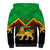 Ethiopia Sherpa Hoodie Coat Of Arms With Hand Drawn Pattern TS06 - Wonder Print Shop