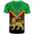 Ethiopia T Shirt Coat Of Arms With Hand Drawn Pattern TS06 - Wonder Print Shop