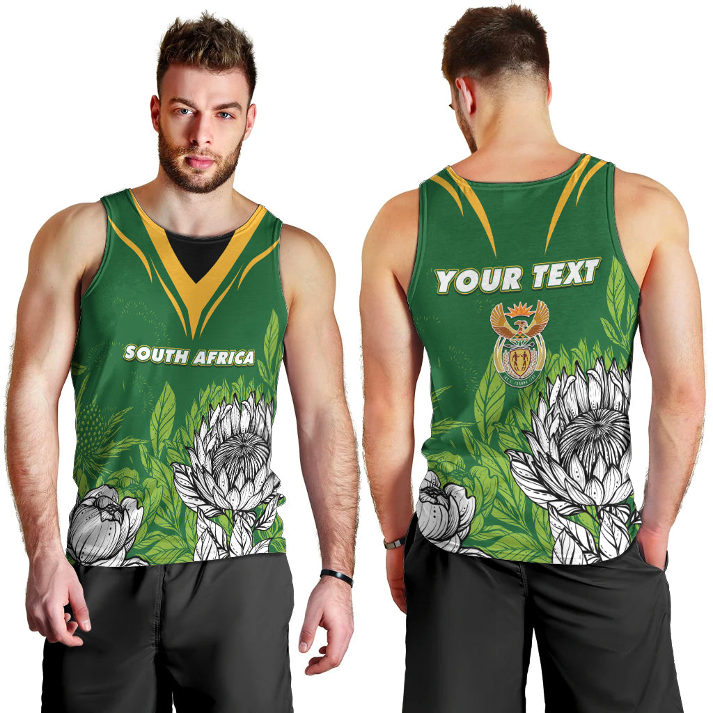 personalised-south-africa-men-tank-top-king-protea-with-flag
