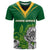 Personalised South Africa T Shirt King Protea With Flag TS06 - Wonder Print Shop