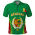 Personalised Senegal Polo Shirt Africa Tribal Pattern With Coat Of Arms TS06 - Wonder Print Shop