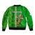Personalised Ireland Bomber Jacket Cross With Shamrock Simple Style TS06 - Wonder Print Shop
