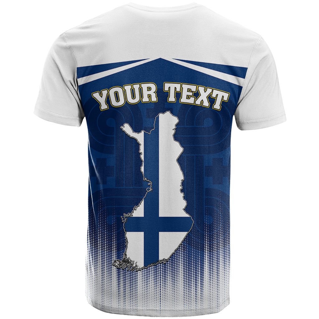 Custom Finland T Shirt Coat Of Arms Mix Hannunvaakuna TS06 - Wonder Print Shop