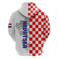 Croatia Hoodie Chessboard Mix Coat Of Arms TS06 - Wonder Print Shop