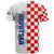 Croatia T Shirt Chessboard Mix Coat Of Arms TS06 - Wonder Print Shop