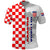 Personalised Croatia Polo Shirt Chessboard Mix Coat Of Arms TS06 - Wonder Print Shop