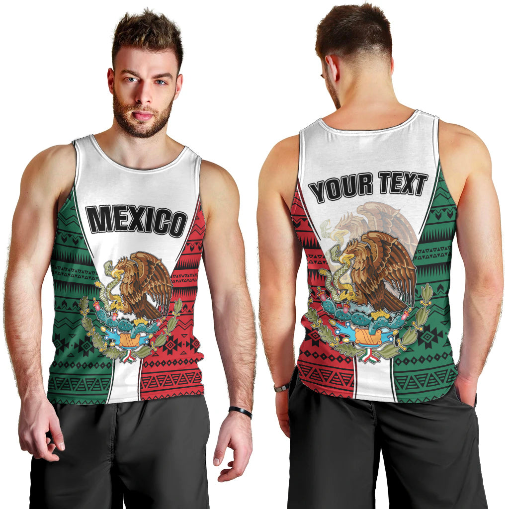 personlised-mexico-men-tank-top-coat-of-arms-with-mexican-aztec-pattern