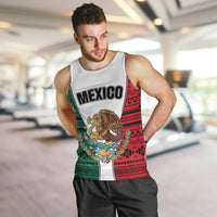 personlised-mexico-men-tank-top-coat-of-arms-with-mexican-aztec-pattern