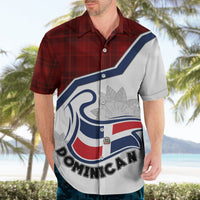 Dominican Republic Hawaiian Shirt Dominicana Plaid Pattern Mix Coat Of Arms TS06 - Wonder Print Shop