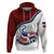 Personlised Dominican Republic Hoodie Dominicana Plaid Pattern Mix Coat Of Arms TS06 - Wonder Print Shop