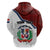 Personlised Dominican Republic Hoodie Dominicana Plaid Pattern Mix Coat Of Arms TS06 - Wonder Print Shop