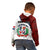 Personlised Dominican Republic Kid Hoodie Dominicana Plaid Pattern Mix Coat Of Arms TS06 - Wonder Print Shop