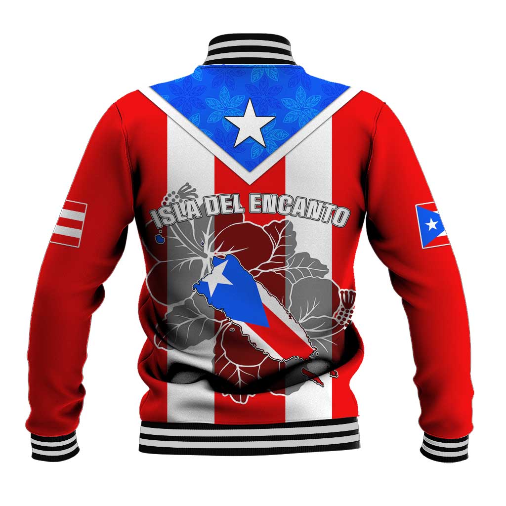 Puerto Rico Baseball Jacket Coqui Frog Mix Flor de Maga TS06