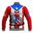 Puerto Rico Baseball Jacket Coqui Frog Mix Flor de Maga TS06 - Wonder Print Shop