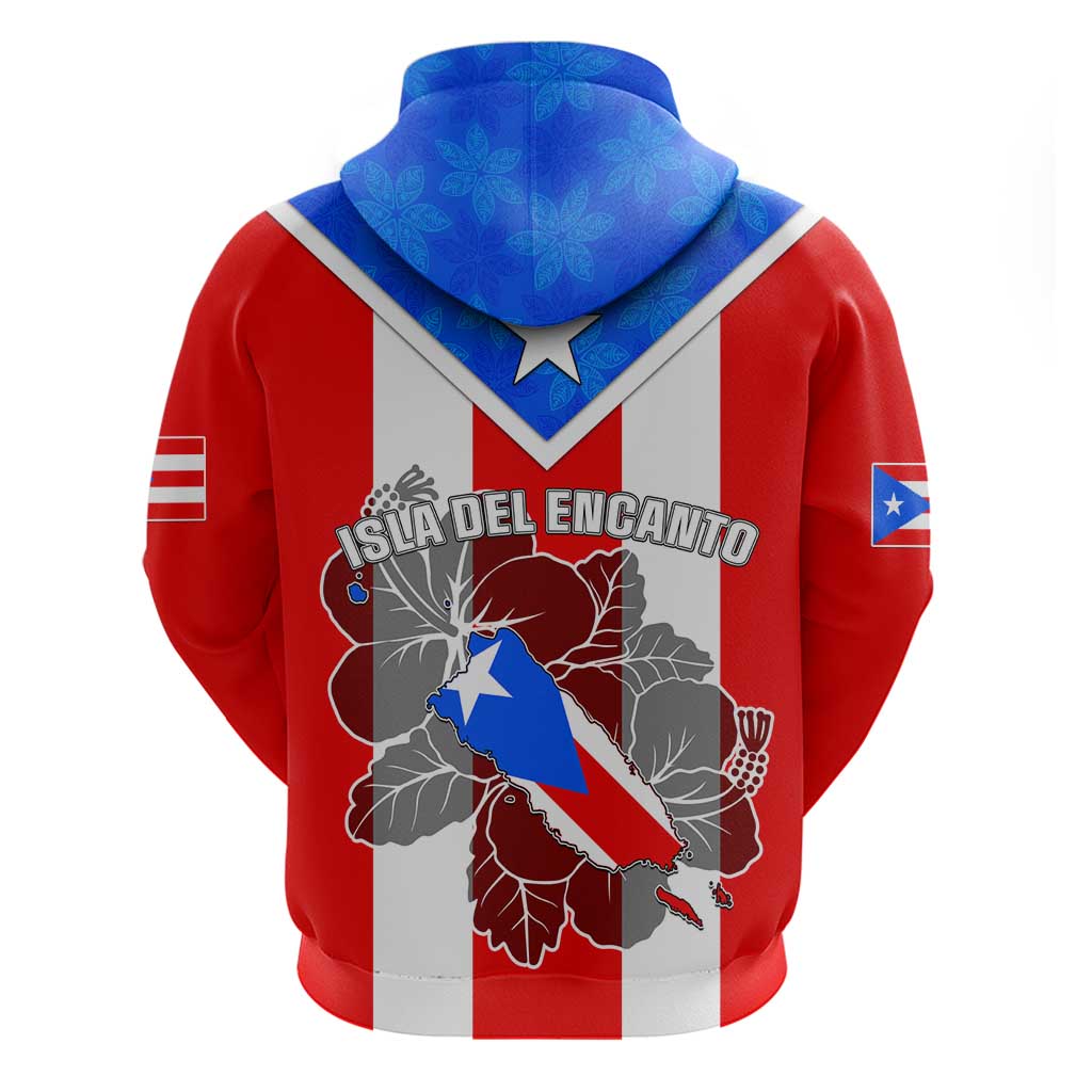 Puerto Rico Hoodie Coqui Frog Mix Flor de Maga TS06