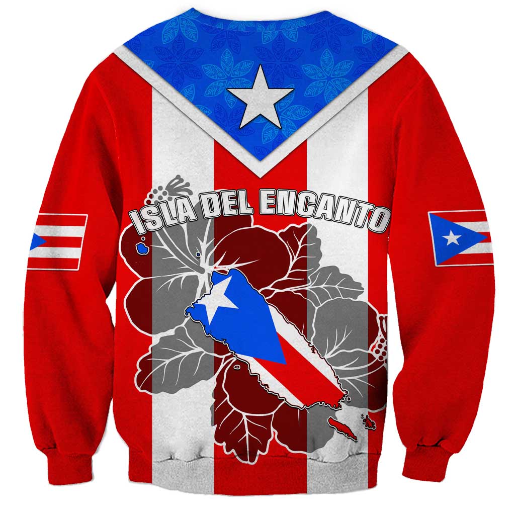 Puerto Rico Sweatshirt Coqui Frog Mix Flor de Maga TS06