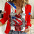 Puerto Rico Women Casual Shirt Coqui Frog Mix Flor de Maga TS06 - Wonder Print Shop