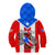 Custom Puerto Rico Kid Hoodie Coqui Frog Mix Flor de Maga TS06 - Wonder Print Shop