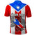 Custom Puerto Rico Polo Shirt Coqui Frog Mix Flor de Maga TS06 - Wonder Print Shop