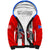 Custom Puerto Rico Sherpa Hoodie Coqui Frog Mix Flor de Maga TS06 - Wonder Print Shop