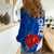 Chile Women Casual Shirt Copihue With Flag TS06 - Wonder Print Shop
