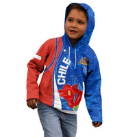 Custom Chile Kid Hoodie Copihue With Flag TS06 - Wonder Print Shop