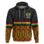 Ghana Hoodie Kente Pattern With Coat Of Arms TS06 - Wonder Print Shop
