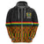Custom Ghana Hoodie Kente Pattern With Coat Of Arms TS06 - Wonder Print Shop