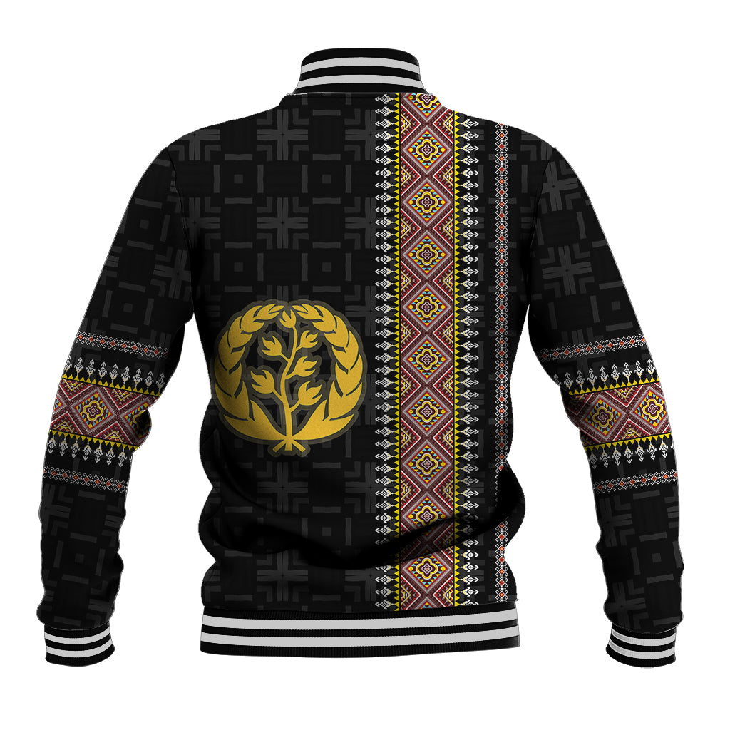 Eritrea Baseball Jacket Habesha With African Pattern TS06 - Wonder Print Shop