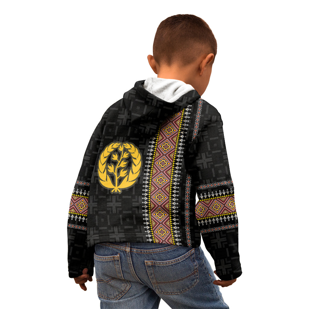 Eritrea Kid Hoodie Habesha With African Pattern TS06 - Wonder Print Shop