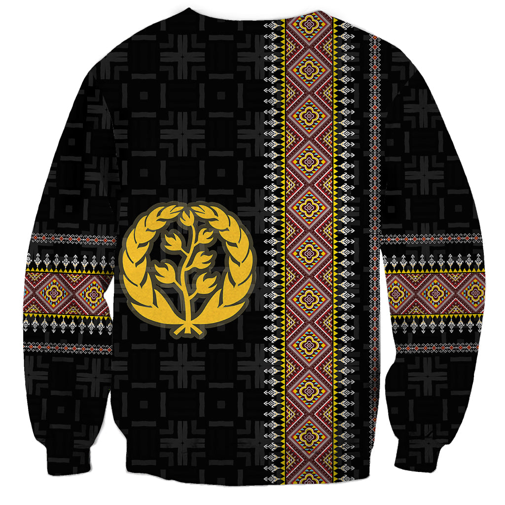 Eritrea Sweatshirt Habesha With African Pattern TS06 - Wonder Print Shop