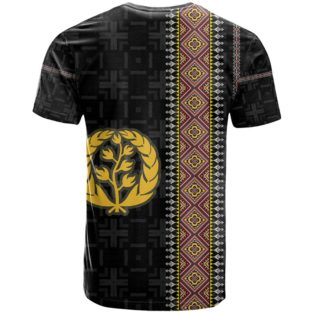 Eritrea T Shirt Habesha With African Pattern TS06 - Wonder Print Shop