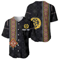 Custom Eritrea Baseball Jersey Habesha With African Pattern TS06 - Wonder Print Shop