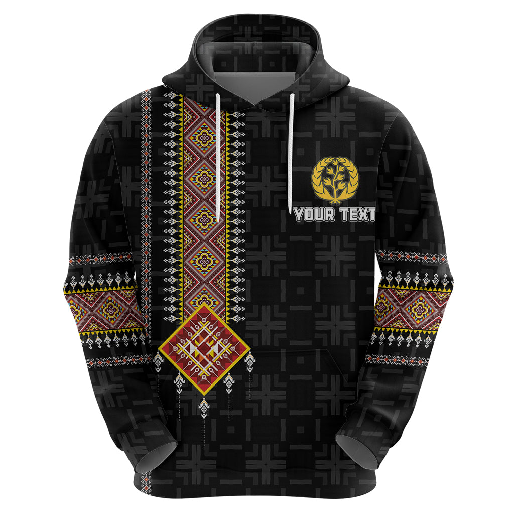 Custom Eritrea Hoodie Habesha With African Pattern TS06 - Wonder Print Shop