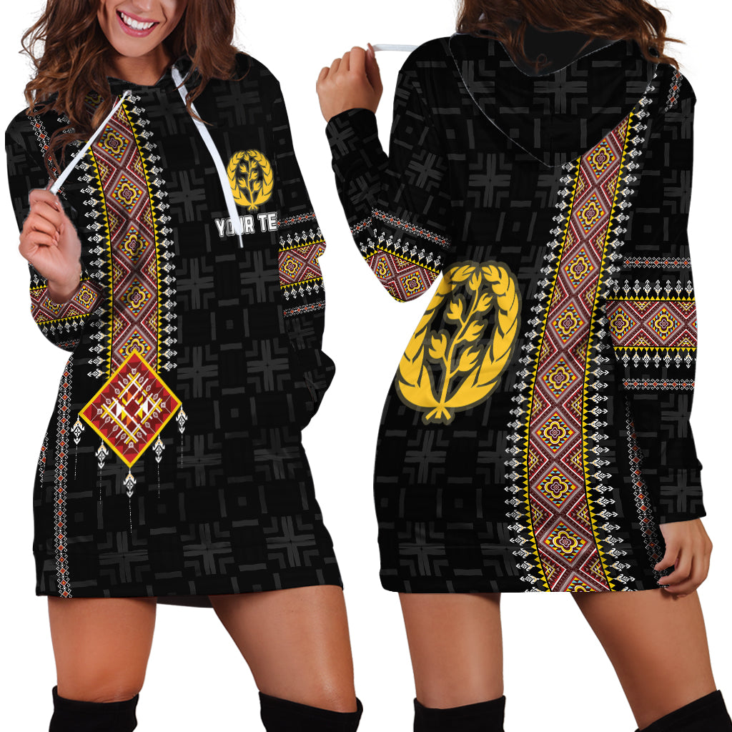 Custom Eritrea Hoodie Dress Habesha With African Pattern TS06 - Wonder Print Shop