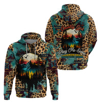 Country Girl Hoodie Play Me Some Mountain Music with Leoppard Pattern TS07 - Wonder Print Shop