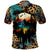 Country Girl Polo Shirt Play Me Some Mountain Music with Leoppard Pattern TS07 - Wonder Print Shop
