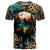 Country Girl T Shirt Play Me Some Mountain Music with Leoppard Pattern TS07 - Wonder Print Shop