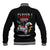 Father's Day Baseball Jacket Gamer Dad Level Up TS07 - Wonder Print Shop