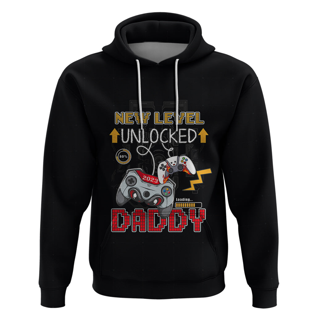 Fathers Day Hoodie Gamer Dad Level Up TS07 - Wonder Print Shop