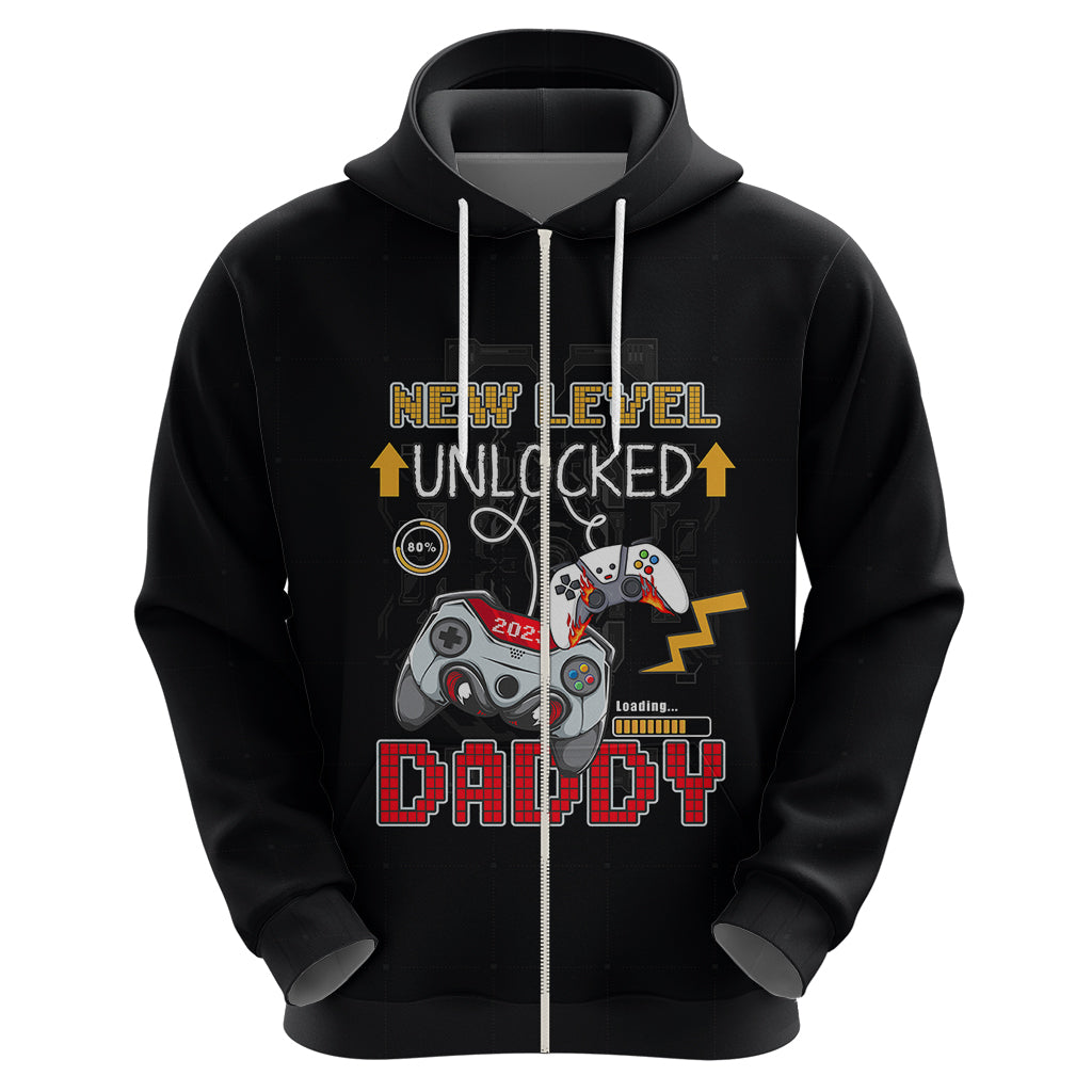 Fathers Day Hoodie Gamer Dad Level Up TS07 - Wonder Print Shop