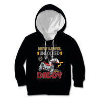 Father's Day Kid Hoodie Gamer Dad Level Up TS07 - Wonder Print Shop